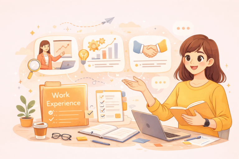 Cách nói về kinh nghiệm làm việc bằng tiếng Anh