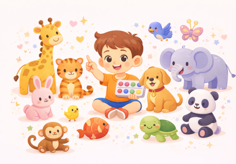 30 Từ Vựng Tiếng Anh Cho Bé 4 Tuổi Về Động Vật (Animals)