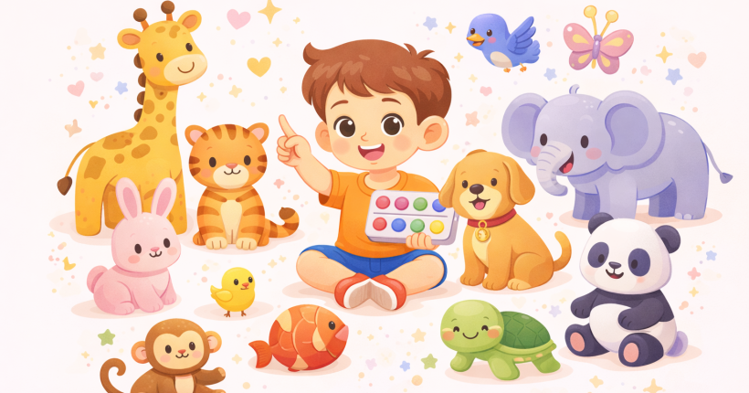 30 Từ Vựng Tiếng Anh Cho Bé 4 Tuổi Về Động Vật (Animals)