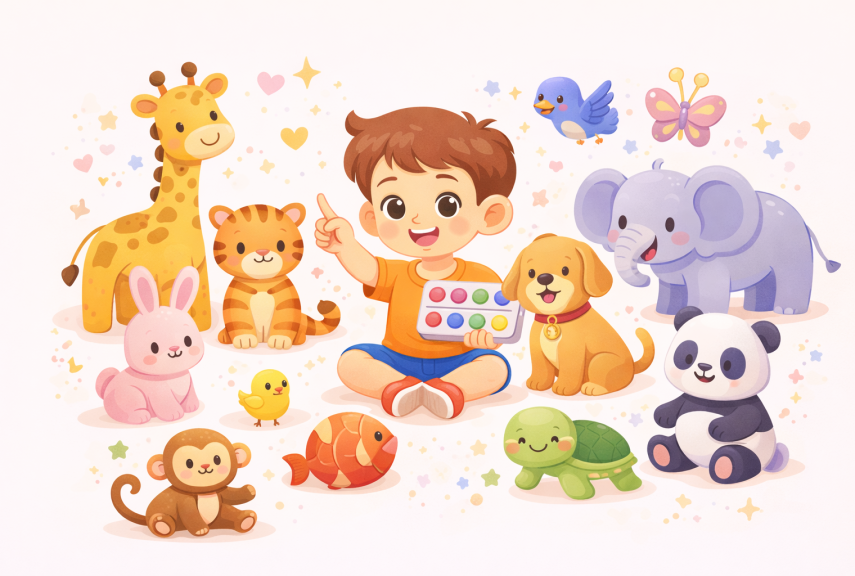 30 Từ Vựng Tiếng Anh Cho Bé 4 Tuổi Về Động Vật (Animals)