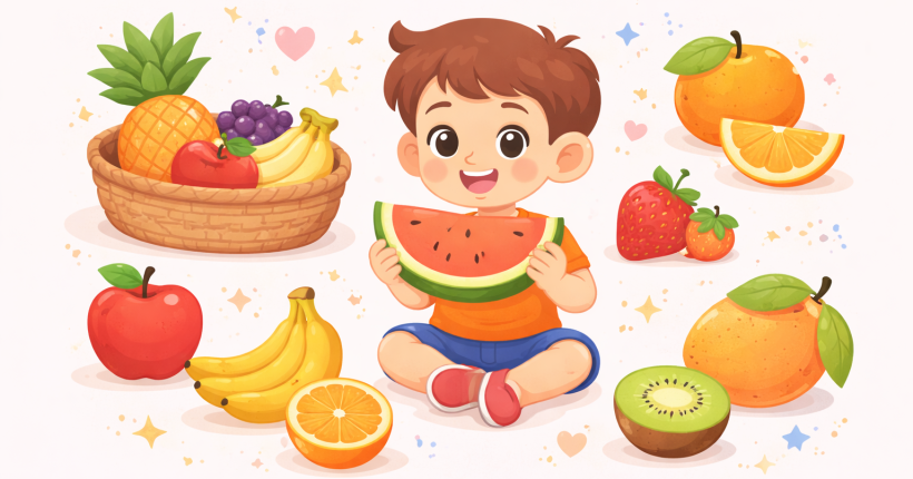 Từ Vựng Tiếng Anh Cho Bé 4 Tuổi Chủ Đề Trái Cây (Fruits Vocabulary)