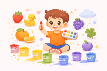 Từ Vựng Tiếng Anh Cho Bé 4 Tuổi Chủ Đề Màu Sắc (Colors Vocabulary)