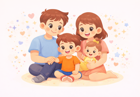 Từ Vựng Tiếng Anh Cho Bé 4 Tuổi: Chủ Đề Gia Đình (Family Vocabulary)