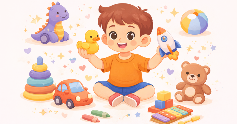 Từ Vựng Tiếng Anh Cho Bé 4 Tuổi Chủ Đề Đồ Chơi (Toys Vocabulary)